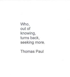 Tom Paul Poem